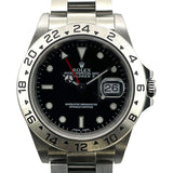 ロレックス ROLEX エクスプローラー2 16570 ブラック SS 自動巻き メンズ 腕時計