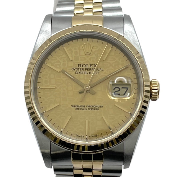 ロレックス ROLEX デイトジャスト プリコン 16233 ゴールド K18/SS 自動巻き メンズ 腕時計