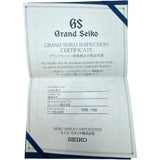 グランドセイコー Grand Seiko メカニカルハイビート アジア150本限定 SBGH047G ホワイト SS メンズ 腕時計