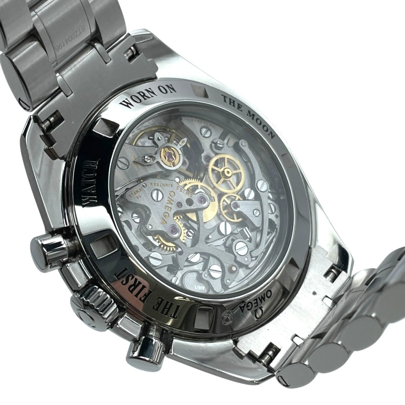 オメガ OMEGA スピードマスター ムーンウォッチ プロフェッショナル クロノグラフ 311.30.42.30.01.006 ブラック SS 手巻き メンズ 腕時計