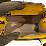 グッチ GUCCI ダイアナスモール　トートバッグ 702732 イエロー　GD金具 カーフ レザー 、バンブー レディース ショルダーバッグ