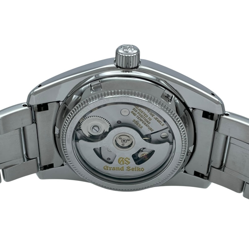 グランドセイコー Grand Seiko メカニカル SBGR053 ブラック SS 自動巻き メンズ 腕時計
