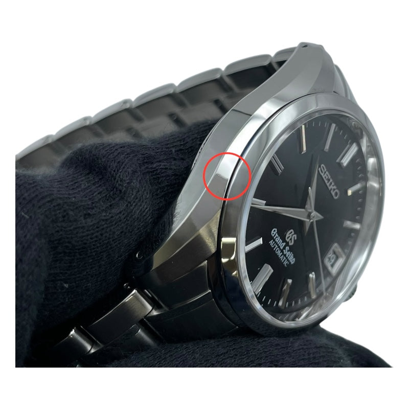 グランドセイコー Grand Seiko メカニカル SBGR053 ブラック SS 自動巻き メンズ 腕時計