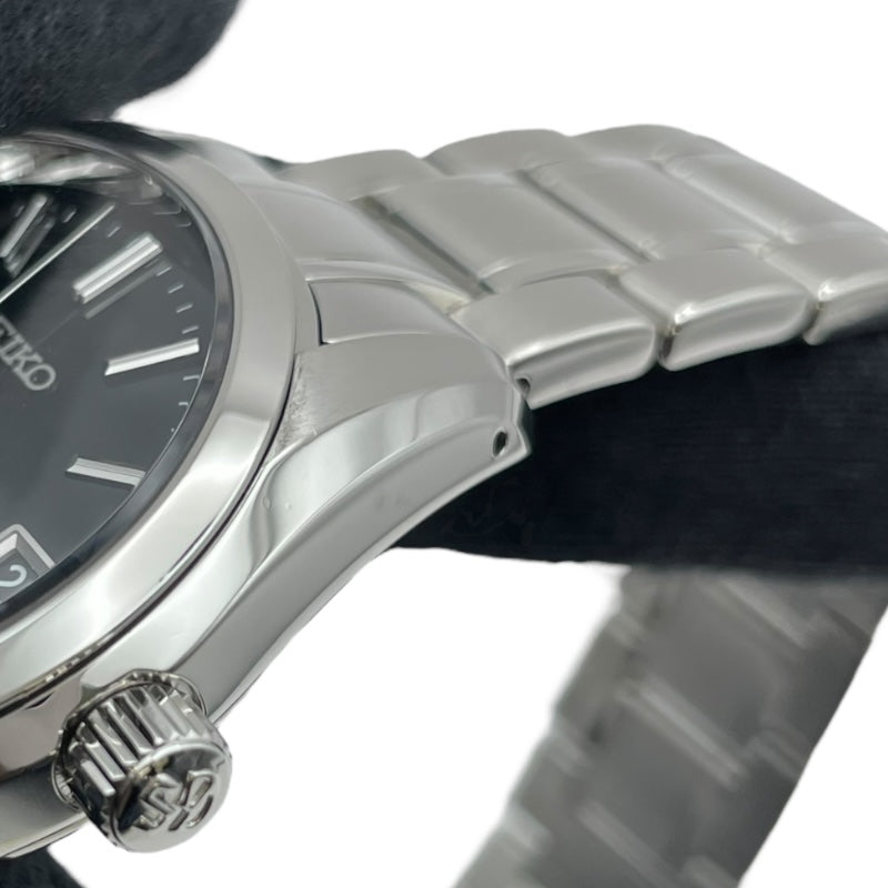 グランドセイコー Grand Seiko メカニカル SBGR053 ブラック SS 自動巻き メンズ 腕時計