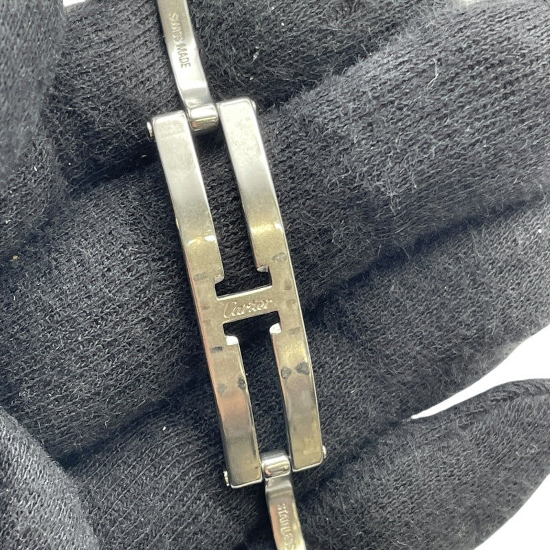 カルティエ Cartier タンクフランセーズ SM W51008Q3 アイボリー SS クオーツ レディース 腕時計
