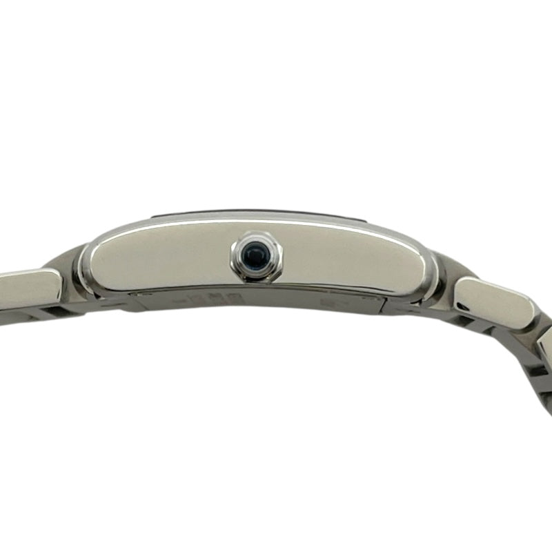カルティエ Cartier タンクフランセーズ SM W51008Q3 アイボリー SS クオーツ レディース 腕時計