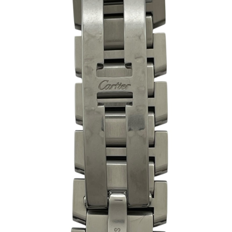 カルティエ Cartier タンクフランセーズ SM W51008Q3 アイボリー SS クオーツ レディース 腕時計