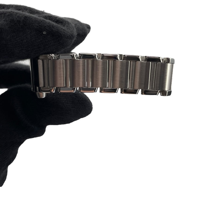 カルティエ Cartier タンクフランセーズ SM W51008Q3 アイボリー SS クオーツ レディース 腕時計
