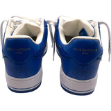 ルイ・ヴィトン LOUIS VUITTON ×NIKE Air Force 1 Low 1A9VA0 ブルー/ホワイト レザー メンズ スニーカー