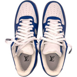 ルイ・ヴィトン LOUIS VUITTON ×NIKE Air Force 1 Low 1A9VA0 ブルー/ホワイト レザー メンズ スニーカー