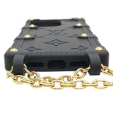 ルイ・ヴィトン LOUIS VUITTON リ・トランク iPhone14Pro M81997 ブラック レディース その他小物