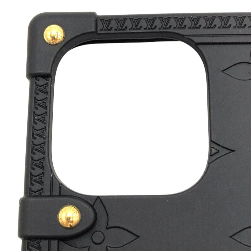 ルイ・ヴィトン LOUIS VUITTON リ・トランク iPhone14Pro M81997 ブラック レディース その他小物