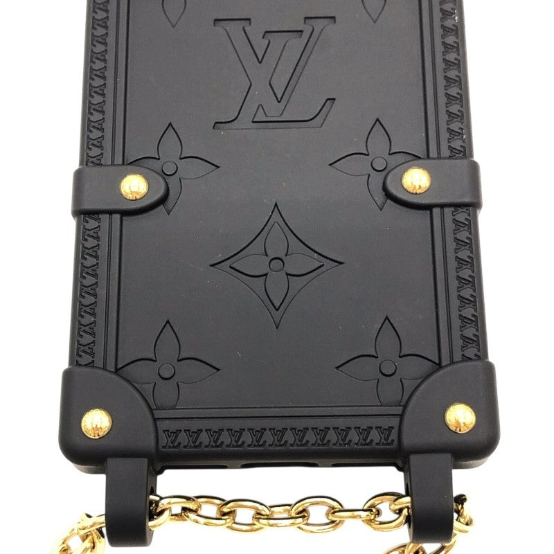 ルイ・ヴィトン LOUIS VUITTON リ・トランク iPhone14Pro M81997 ブラック レディース その他小物