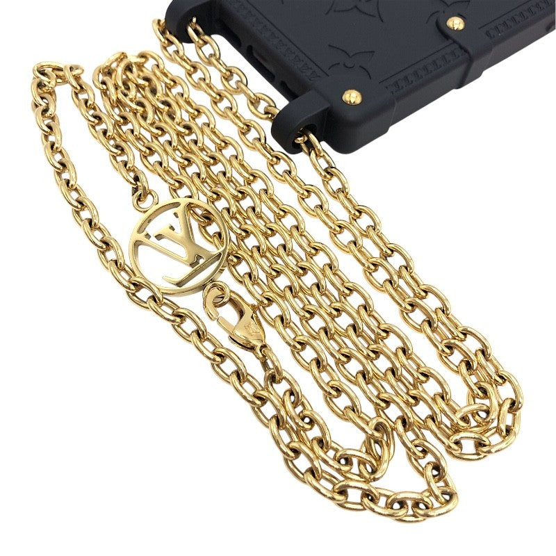 ルイ・ヴィトン LOUIS VUITTON リ・トランク iPhone14Pro M81997 ブラック レディース その他小物