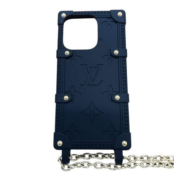 ルイ・ヴィトン LOUIS VUITTON リ・トランク iPhone14Pro M81997 ブラック レディース その他小物