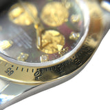 ロレックス ROLEX コスモグラフ デイトナ ブラックシェル 116523NG ブラックシェル×ゴールド K18YG/SS メンズ 腕時計