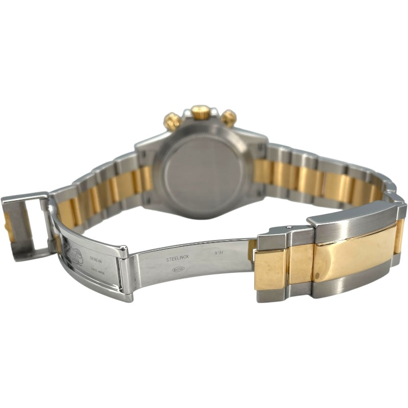 ロレックス ROLEX コスモグラフ デイトナ ブラックシェル 116523NG ブラックシェル×ゴールド K18YG/SS メンズ 腕時計