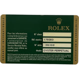 ロレックス ROLEX デイトジャスト26 179383G ブラック K18/SS 自動巻き レディース 腕時計