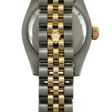 ロレックス ROLEX デイトジャスト26 179383G ブラック K18/SS 自動巻き レディース 腕時計