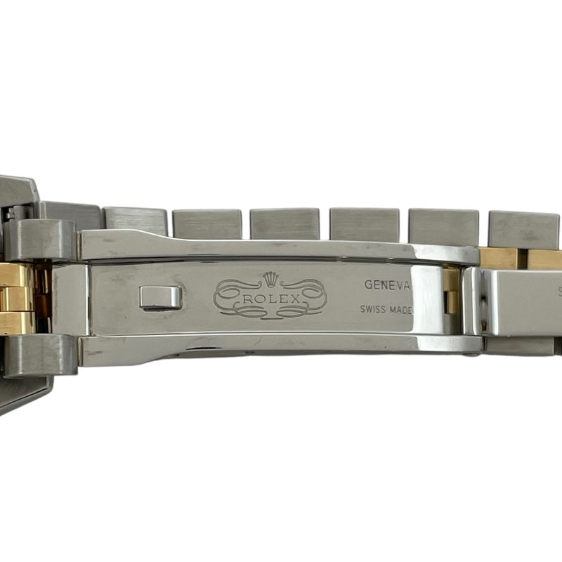 ロレックス ROLEX デイトジャスト26 179383G ブラック K18/SS 自動巻き レディース 腕時計