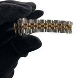 ロレックス ROLEX デイトジャスト26 179383G ブラック K18/SS 自動巻き レディース 腕時計