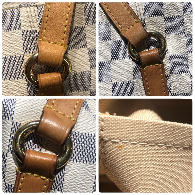 ルイ・ヴィトン LOUIS VUITTON トータリーMM N51262 ホワイト ダミエ・アズール レディース トートバッグ