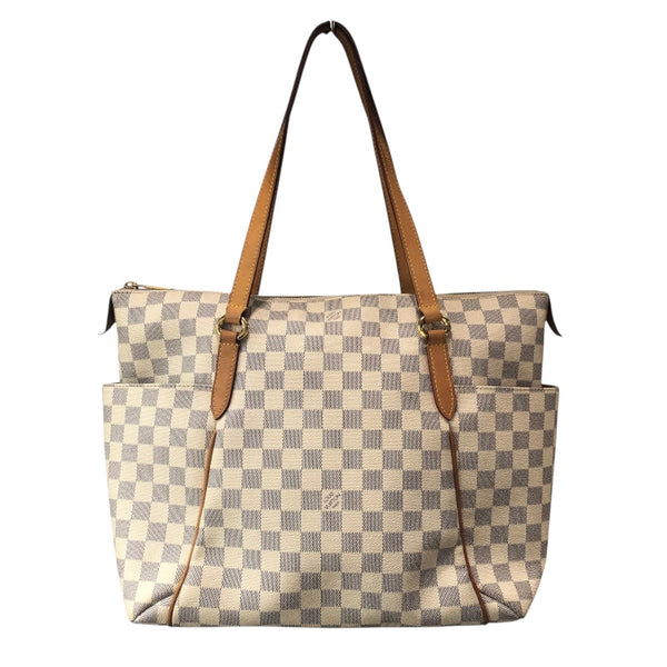 ルイ・ヴィトン LOUIS VUITTON トータリーMM N51262 ホワイト ダミエ・アズール レディース トートバッグ