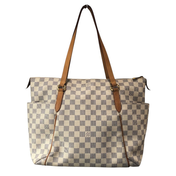 ルイ・ヴィトン LOUIS VUITTON トータリーMM N51262 ホワイト ダミエ・アズール レディース トートバッグ