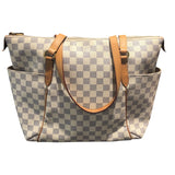 ルイ・ヴィトン LOUIS VUITTON トータリーMM N51262 ホワイト ダミエ・アズール レディース トートバッグ