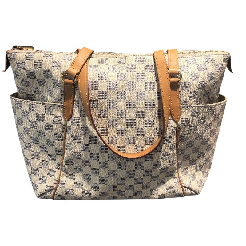 ルイ・ヴィトン LOUIS VUITTON トータリーMM N51262 ホワイト ダミエ・アズール レディース トートバッグ