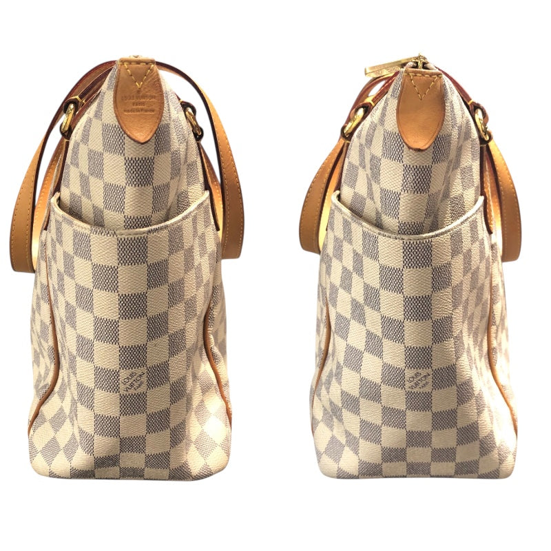 ルイ・ヴィトン LOUIS VUITTON トータリーMM N51262 ホワイト ダミエ・アズール レディース トートバッグ