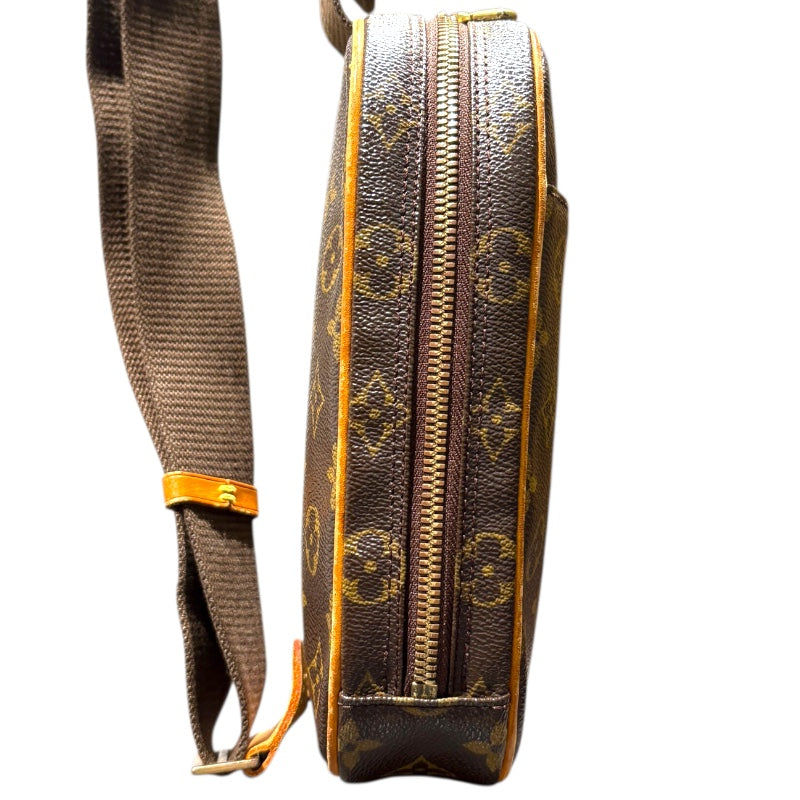 ルイ・ヴィトン LOUIS VUITTON ポシェット・ガンジュ M51870 ブラウン モノグラム レディース ショルダーバッグ