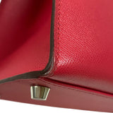 エルメス HERMES ケリー28 外縫い Z刻 ローズエクストリーム シルバー金具 マダム レディース ハンドバッグ ショルダーバッグ