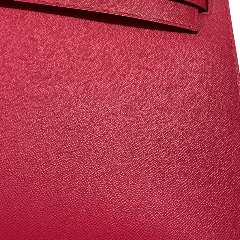 エルメス HERMES ケリー28 外縫い Z刻 ローズエクストリーム シルバー金具 マダム レディース ハンドバッグ ショルダーバッグ