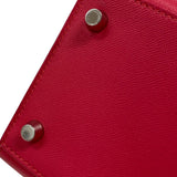 エルメス HERMES ケリー28 外縫い Z刻 ローズエクストリーム シルバー金具 マダム レディース ハンドバッグ ショルダーバッグ