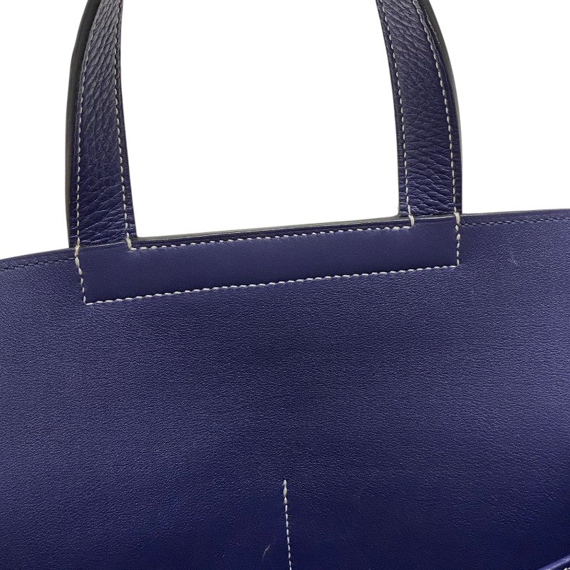 エルメス HERMES アルザン31 C刻 ブルーアンクル シルバー金具 トリヨンクレマンス レディース ハンドバッグ ショルダーバッグ