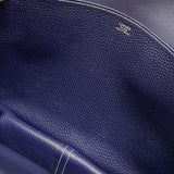 エルメス HERMES アルザン31 C刻 ブルーアンクル シルバー金具 トリヨンクレマンス レディース ハンドバッグ ショルダーバッグ