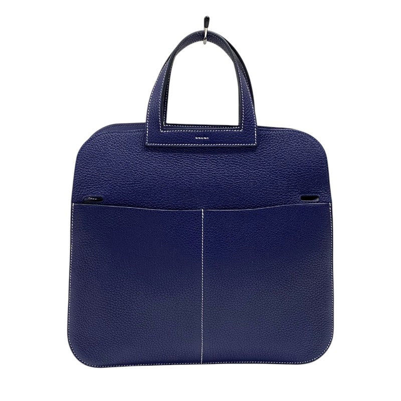 エルメス HERMES アルザン31 C刻 ブルーアンクル シルバー金具 トリヨンクレマンス レディース ハンドバッグ ショルダーバッグ