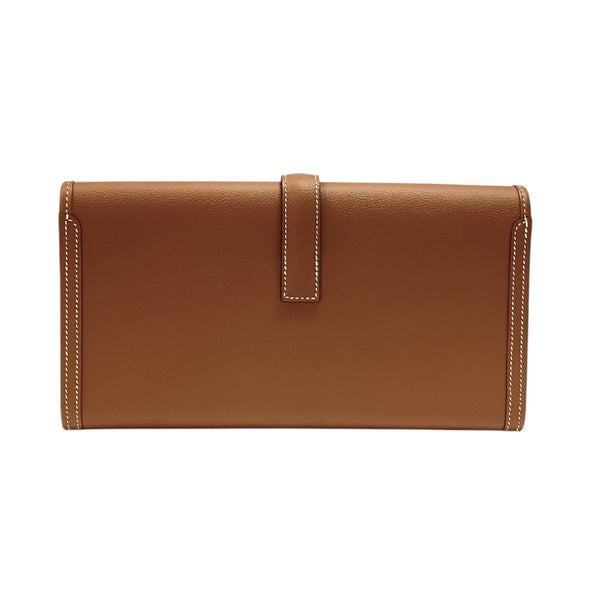 エルメス HERMES ジジェエラン29 D刻 ゴールド エバーカラー レディース クラッチバッグ