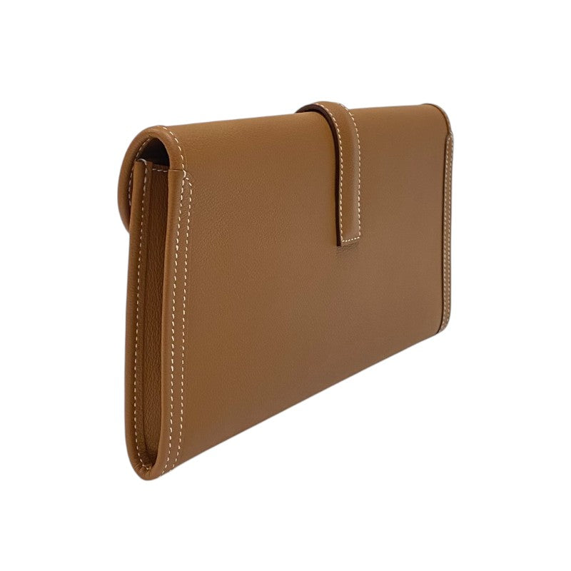 エルメス HERMES ジジェエラン29 D刻 ゴールド エバーカラー レディース クラッチバッグ