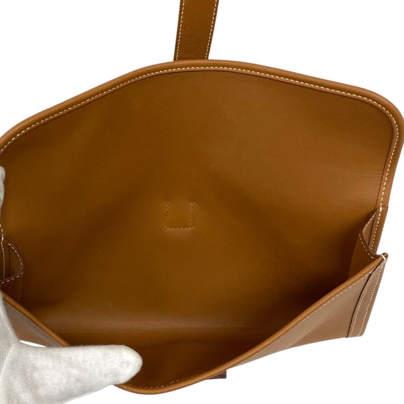エルメス HERMES ジジェエラン29 D刻 ゴールド エバーカラー レディース クラッチバッグ