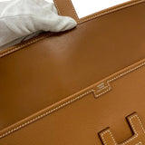 エルメス HERMES ジジェエラン29 D刻 ゴールド エバーカラー レディース クラッチバッグ