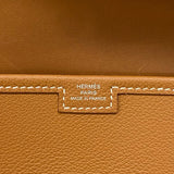 エルメス HERMES ジジェエラン29 D刻 ゴールド エバーカラー レディース クラッチバッグ