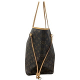 ルイ・ヴィトン LOUIS VUITTON ネヴァーフルGM M40157 ブラウン×GD金具 モノグラムPVC/レザー レディース ショルダーバッグ