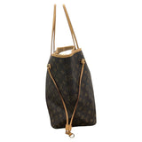 ルイ・ヴィトン LOUIS VUITTON ネヴァーフルGM M40157 ブラウン×GD金具 モノグラムPVC/レザー レディース ショルダーバッグ