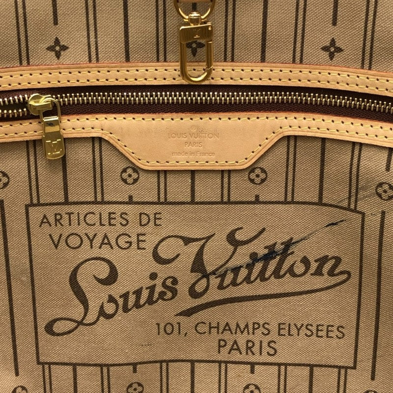 ルイ・ヴィトン LOUIS VUITTON ネヴァーフルGM M40157 ブラウン×GD金具 モノグラムPVC/レザー レディース ショルダーバッグ