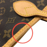 ルイ・ヴィトン LOUIS VUITTON ネヴァーフルGM M40157 ブラウン×GD金具 モノグラムPVC/レザー レディース ショルダーバッグ