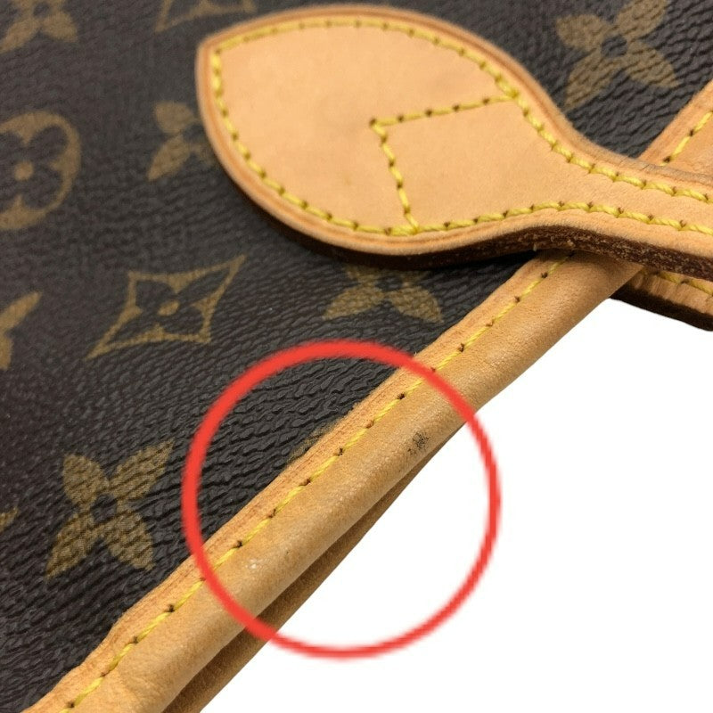 ルイ・ヴィトン LOUIS VUITTON ネヴァーフルGM M40157 ブラウン×GD金具 モノグラムPVC/レザー レディース ショルダーバッグ