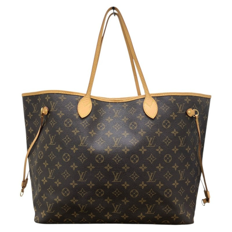 ルイ・ヴィトン LOUIS VUITTON ネヴァーフルGM M40157 ブラウン×GD金具 モノグラムPVC/レザー レディース ショルダーバッグ