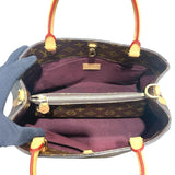 ルイ・ヴィトン LOUIS VUITTON モンテーニュMM M41056 ブラウン モノグラム レディース ハンドバッグ